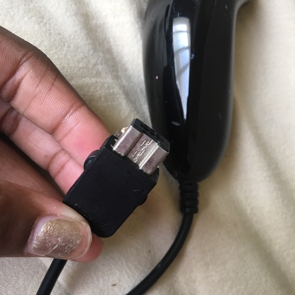 A control plug for a game system